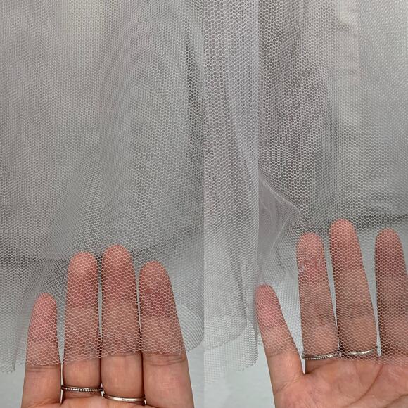 Jenny Yoo Annabelle Convertible Tulle Bridesmaid Dress Size 4 - Picture 9 of 13